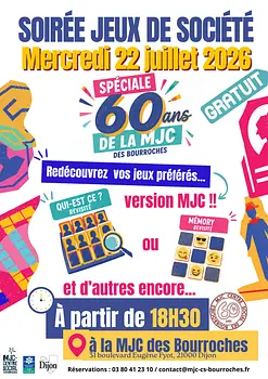 Soirée jeux de société